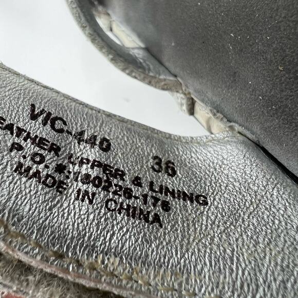 Alegria Victoriah Ivory Sheen Women's Sandals 6 US - Picture 10 of 10